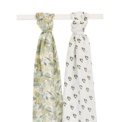 Disney Lion King Simba 100% Cotton Muslin Swaddles With Plush Rattle - 2pk -Disney Sales Store GUEST 4c5f31f7 f860 4ad2 b15d 33be4000a4fc