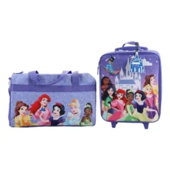 Disney Princess Castle & Princesses 3-Piece Youth Duffle Bag Travel Set With Pilot Case & Luggage Tag -Disney Sales Store GUEST 4e3c6fe1 ea3e 4bf0 9f0f 540c9a108460