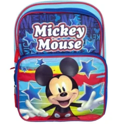 Disney Mickey Mouse Cargo School Backpack 16" With Pocket