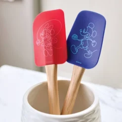 Disney Home Bon Voyage 2pc Spatula And Spoonula Set: Multicolored Kitchen Utensil Set For Adults, Hand Wash, Wood -Disney Sales Store GUEST 5037ef38 c730 4ec6 ab87 23f17af850c4