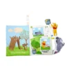 Disney Baby Winnie The Pooh Deluxe Soft Book With Removable Plush Toys - 3pc