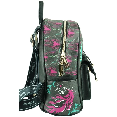 Disney Villains Maleficent Wondapop 11" Vegan Leather Mini Backpack 2 Disney Villains Maleficent Wondapop 11" Vegan Leather Mini Backpack - Image 2