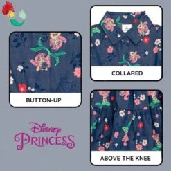 Disney Floral Chambray Dress Toddler -Disney Sales Store GUEST 5681ad1c c75d 499b 9fff c9c563fc5ca5