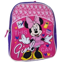 UPD Inc. Disney Minnie Mouse This Girl Can 11 Inch Mini Kids Backpack