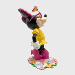 Disney 18" Minnie Mouse With Flowers Resin Statue