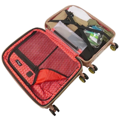 FUL Disney Textured Mickey Mouse 22in Hard Sided Rolling Luggage 4 FUL Disney Textured Mickey Mouse 22in Hard Sided Rolling Luggage - Image 4