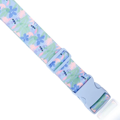 Disney Stitch 2-Piece Luggage Strap Set - Light Tropical Design 2 Disney Stitch 2-Piece Luggage Strap Set - Light Tropical Design - Image 2