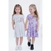 Disney Junior Girls 2 Pack Skater Dresses Toddler