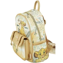 Disney The Lion King Simba And Nala Wondapop 11" Vegan Leather Mini Backpack -Disney Sales Store GUEST 5ca10270 1b17 485e a604 d8f8feb5b3f3
