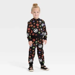 Toddler 2pc Disney Nightmare Before Christmas Halloween Fleece Sweatshirt & Pants Set - Black -Disney Sales Store GUEST 5df818d5 2d5a 4a45 80cf dc31a2e9be4c