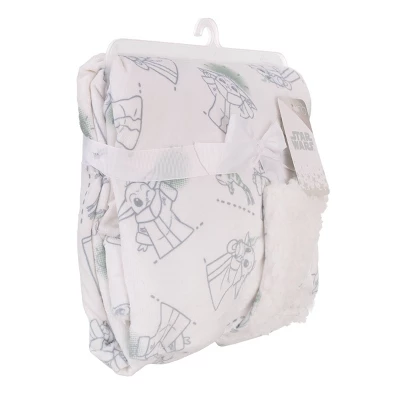 Disney Grogu Plush Baby Blanket 4 Disney Grogu Plush Baby Blanket - Image 4