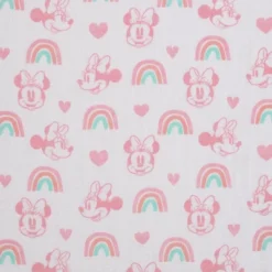 NoJo Disney Minnie Mouse Pink, Aqua, And White 3 Piece Muslin Swaddle Baby Blanket Set -Disney Sales Store GUEST 5e7c5c42 e68b 43c8 b7de 0275b8cc0b55