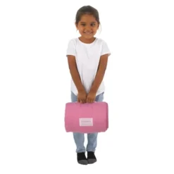 Disney Princesses Courage And Kindness Pink, Blue, And White Ariel, Tiana, Moana, Cinderella, Mulan, And Belle Toddler Nap Mat -Disney Sales Store GUEST 61e5c3cb 3f8a 420a bead 532e51ba88d1