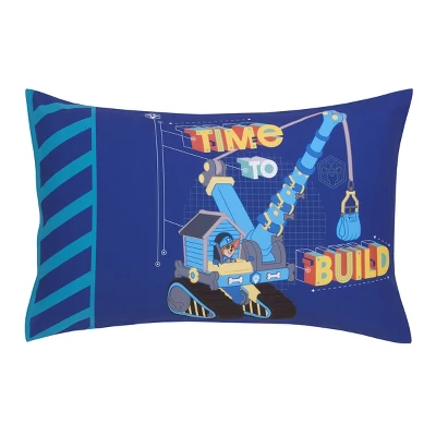 NoJo Disney Junior Pupstruction Work Zone 4 Piece Toddler Bed Set - Comforter, Fitted Bottom Sheet, Flat Top Sheet, And Reversible Pillowcase 5 NoJo Disney Junior Pupstruction Work Zone 4 Piece Toddler Bed Set - Comforter, Fitted Bottom Sheet, Flat Top Sheet, And Reversible Pillowcase - Image 5