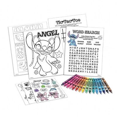Disney Stich Ultimate Craft Art Set 70pc: Drawing & Coloring Kit With Paint, Markers, Crayons, Brushes 2 Disney Stich Ultimate Craft Art Set 70pc: Drawing & Coloring Kit With Paint, Markers, Crayons, Brushes - Image 2