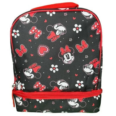 Disney Minnie Mouse Lunch Bag School Travel Snack Tote All Over Print Ages 3+ 1 Disney Minnie Mouse Lunch Bag School Travel Snack Tote All Over Print Ages 3+