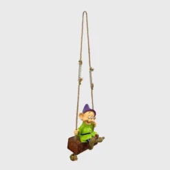 Disney 24" Dopey Swing-n-Ring Resin/Stone Statue