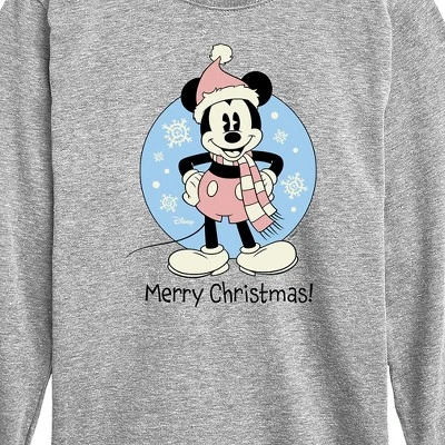 Boys' - Disney - Mickey Merry Christmas Long Sleeve Graphic T-Shirt 1 Boys' - Disney - Mickey Merry Christmas Long Sleeve Graphic T-Shirt