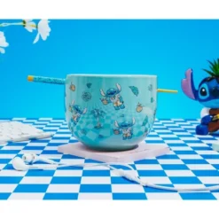 Silver Buffalo Disney Lilo & Stitch Hawaiian Icons 20-Ounce Ramen Bowl And Chopstick Set -Disney Sales Store GUEST 666d4c6a e73b 46c7 96c7 ba3ddd4e909a
