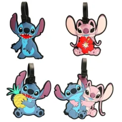 Disney Lilo And Stitch Luggage Tag Stitch Angel PVC Travel Tags Gifts - Set Of 4 7 Disney Lilo And Stitch Luggage Tag Stitch Angel PVC Travel Tags Gifts - Set Of 4 -Disney Sales Store GUEST 675ddfa4 c9b0 4dd2 9d12 7b8e6336b389