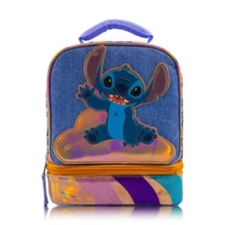 Disney Lilo & Stitch Dual Compartment Lunch Box - Blue -Disney Sales Store GUEST 681b485c 0df2 4998 bba3 6cd6bb2d80fa