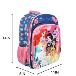 Disney Princesses 14" Toddler Kid's Backpack For School And Travel