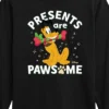 Boys' - Disney - Pluto Presents Are Pawsome Christmas Long Sleeve Graphic T-Shirt