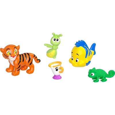 Disney Princess And Friends Set With 5 Small Dolls In Sparkling Outfits And 5 Friend Figures 2 Disney Princess And Friends Set With 5 Small Dolls In Sparkling Outfits And 5 Friend Figures - Image 2