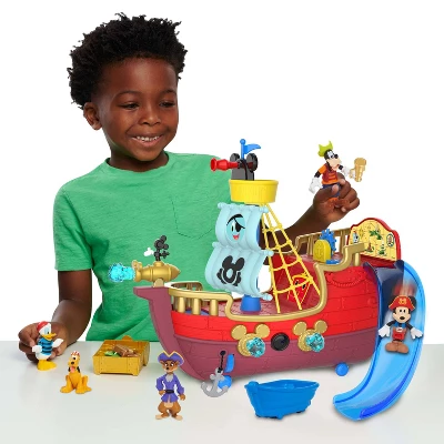 Disney Junior Mickey Mouse Funhouse Treasure Adventure Pirate Ship 1 Disney Junior Mickey Mouse Funhouse Treasure Adventure Pirate Ship