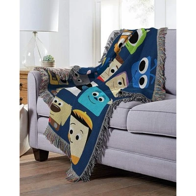 Northwest Disney-Pixar Woven Tapestry Throw Blanket, 48" X 60", Pixarland 1 Northwest Disney-Pixar Woven Tapestry Throw Blanket, 48" X 60", Pixarland