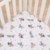 Disney Baby Mickey Mouse And Friends Fitted Crib Sheet