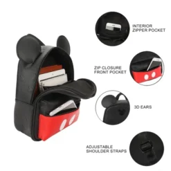 Disney Mickey Mouse Classic 11” Women's Mini Backpack -Disney Sales Store GUEST 709ecd54 211a 46d5 8fb6 d567c7a8df97