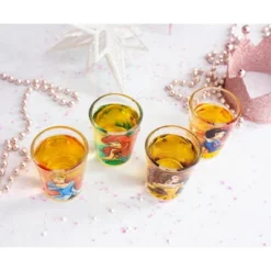 Silver Buffalo Disney Princess Portraits 2-Ounce Mini Shot Glasses | Set Of 4 -Disney Sales Store GUEST 70fb12e7 1c18 4aa9 a74e b78413f18d3d