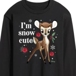 Men's - Disney - Christmas - I'm Snow Cute Long Sleeve Graphic T-Shirt