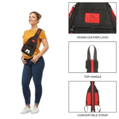 Disney Mickey Mouse Classic Adult Sling Bag With Convertible Strap -Disney Sales Store GUEST 717394b0 4945 4fd8 84d2 cdd649579572
