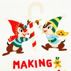 Disney Chip 'n Dale Holiday Kitchen Towel
