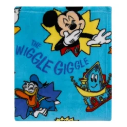 NoJo Disney Mickey Mouse Funhouse Crew Blue, Red And Yellow, Funny, And Donald Duck "Laugh It Up" Super Soft Toddler Blanket -Disney Sales Store GUEST 7ac149c2 0e41 4f95 aef7 2985678c0d48