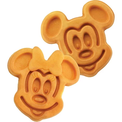 Disney Mickey Mouse And Minnie Mouse Double Flip Waffle Maker For 6 Waffles 6 Disney Mickey Mouse And Minnie Mouse Double Flip Waffle Maker For 6 Waffles - Image 6