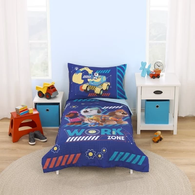 NoJo Disney Junior Pupstruction Work Zone 4 Piece Toddler Bed Set - Comforter, Fitted Bottom Sheet, Flat Top Sheet, And Reversible Pillowcase 8 NoJo Disney Junior Pupstruction Work Zone 4 Piece Toddler Bed Set - Comforter, Fitted Bottom Sheet, Flat Top Sheet, And Reversible Pillowcase - Image 8