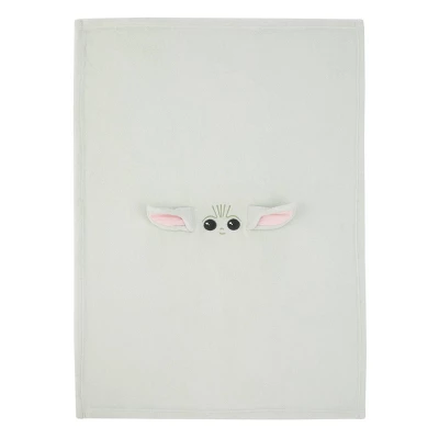 Disney Grogu Character Baby Blanket 3 Disney Grogu Character Baby Blanket - Image 3