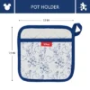 Disney Pot Holder: Abstract Cotton Kitchen Textile, Contemporary Style, Multicolored, 12"x9", Hand Wash