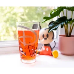 Disney 100 Years Of Wonder Glitter Pint Glass | Holds 16 Ounces -Disney Sales Store GUEST 7e6f9c4d c920 4e0f 966e 825de9851af3