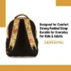 Disney's The Lion King Kids Backpack - Hakuna Matata Adventure - Simba, Mufasa, Scar, Timon, And Pumbaa, Yellow