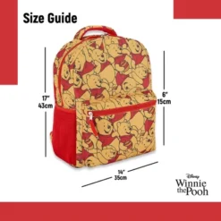 Disney Winnie The Pooh Backpack - Girls, Boys, Teens, Adults - Winnie The Pooh, Eeyore And Tigger Backpacks For School (Pooh Gold) -Disney Sales Store GUEST 7f403d45 91c6 403f bdde 96fa29d26ef5
