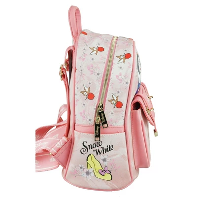 Disney Snow White Wondapop 11" Vegan Leather Mini Backpack 2 Disney Snow White Wondapop 11" Vegan Leather Mini Backpack - Image 2