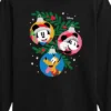Boys' - Disney - Mickey Minnie Pluto Ornaments Christmas Long Sleeve Graphic T-Shirt