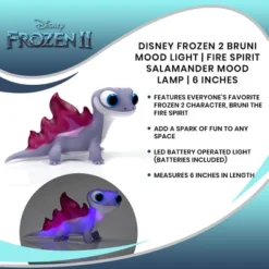 Ukonic Disney Frozen 2 Bruni Mood Light | Fire Spirit Salamander Mood Lamp | 6 Inches -Disney Sales Store GUEST 859aace3 dcf2 4d55 8e1b 533159f795e7