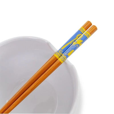 Silver Buffalo Disney Pixar Ratatouille 20-Ounce Ceramic Ramen Bowl And Chopstick Set 1 Silver Buffalo Disney Pixar Ratatouille 20-Ounce Ceramic Ramen Bowl And Chopstick Set