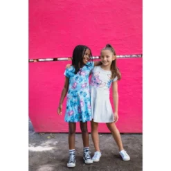 Disney Junior Girls 2 Pack Skater Dresses Little Kid To Big Kid