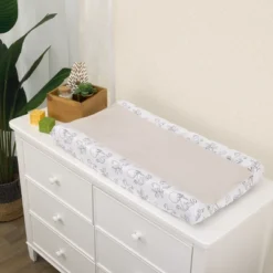 NoJo Disney Lion King Leader Of The Pack Grey, Black, And White Super Soft Changing Pad Cover